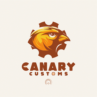 Canary bird brand branding canary designs esports illustration logo new skull sports vector