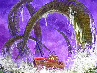 "Ultramar" , illustration color comic diego ridao digital editorial illustration ridao