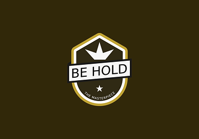 BE Hold Logo design inkscape logo vector