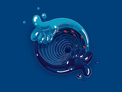 Good, or bad? agree bad conflict design disagree good hands illustration thumbs down thumbs up twosided water yinyang