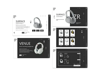 Headphones Store app black white branding design ecommerce ecommerce app ecommerce design ecommerce shop flat headphone headphones illustration shipping shop store ui ux web webdesign website