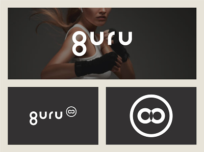 Guru logo branding design logo typography