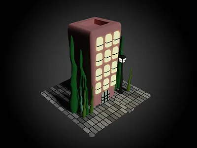 The Glowing Apartment 3d 3d illustration 3dmodeling 3drender blender design dribbble graphic design house design packaging product productdesign ux vector visual effects