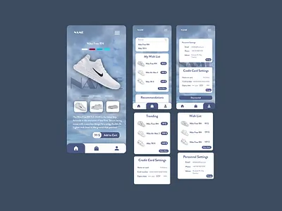 Shoes Mobile App app branding design ecommerce ecommerce app ecommerce shop flat illustration shoes shoes app shoes store ui ui ux ui design ux ux design