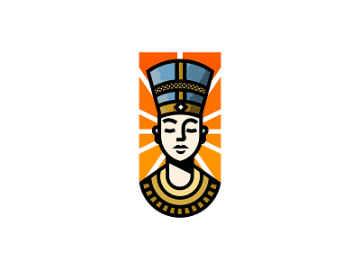 Nefertiti 👑 adobe adobe illustrator art brand and identity brand design branding design digital graphic illustration illustration art illustrations logo logo design logo designer minimal nefertiti queen vector