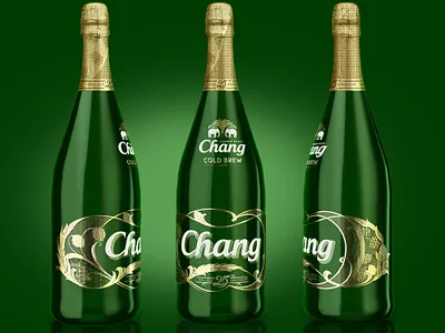 Chang beer chang design filigree packaging schmetzer