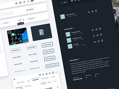 Design Tokens - Lytho animation atomic design buttons components dark mode design system documentation focus state library motion patterns stylekit symbols system design tokens typography web application webapp