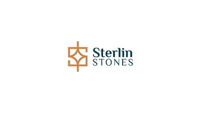 Branding, Logo & Website Design for Sterlin Stone b2b logo brand branding clean design logo luxury marble minimal minimal brand minimalistic premium shine showcase star stones tiles typography web