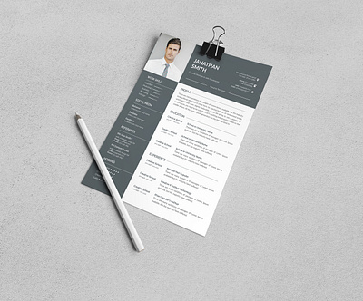 Creative Resume Template cv design resume