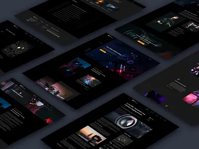 Videographer agency business camera man clean corporate creative dark dark and light light photo photography photography theme portfolio studio video