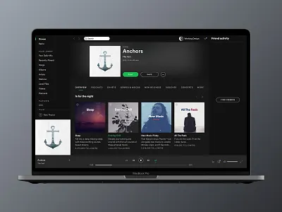 The Vast - Anchors (Single Art) Spotify album art album artwork album cover album cover design art direction artwork brand branding cebu design design art graphic design layout philippines single single art single artwork single cover single cover design spotify