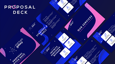 Proposal Pitch Deck deck galaxy pitch pitch deck design pitchdeck pptx proposal space