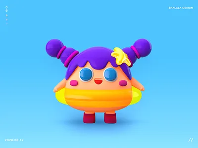 Character design c4d design illustration vector 图标 插图