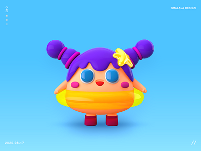 Character design c4d design illustration vector 图标 插图