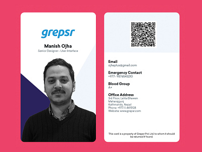 ID Card branding design