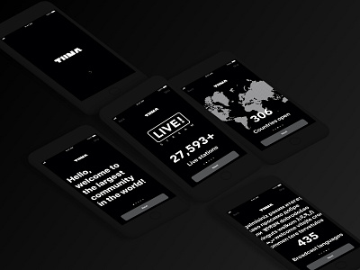 «Tuna». Radio app app branding broadcast community countries deep icon live logo radio station stream tuna typography ui uidesign user experience user interface ux uxdesign