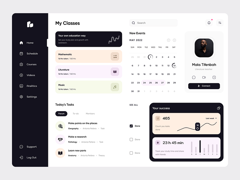Browse thousands of Learning Dashboard images for design inspiration ...