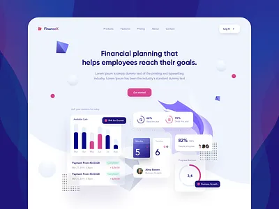 Finance app design icon icons illustration illustrations isometric logo night ui ux web