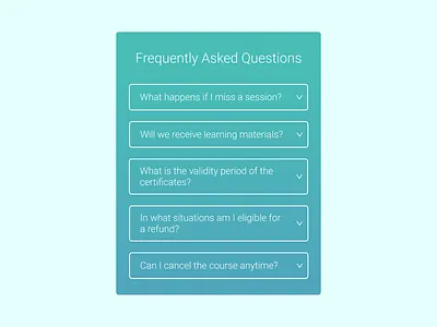 FAQ dailyui dailyui 092 design faq faqs figma mobile questions ui ux web