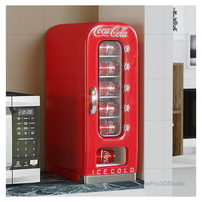 Refrigerator 3D Model 3d modeling 3d product design 3d product modeling 3d rendering