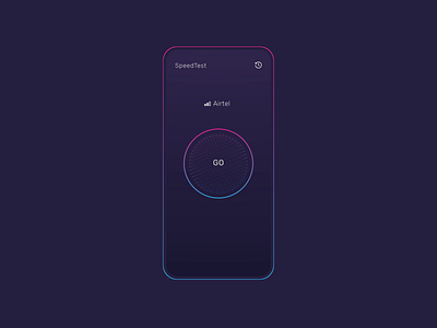 Speed Test App Animation adobe xd adobexd after effects createwithadobexd dark mode darkmode interaction interaction design lightning madewithadobexd microinteraction mobile mobile app design neon light speed test uidesign uxdesign vector