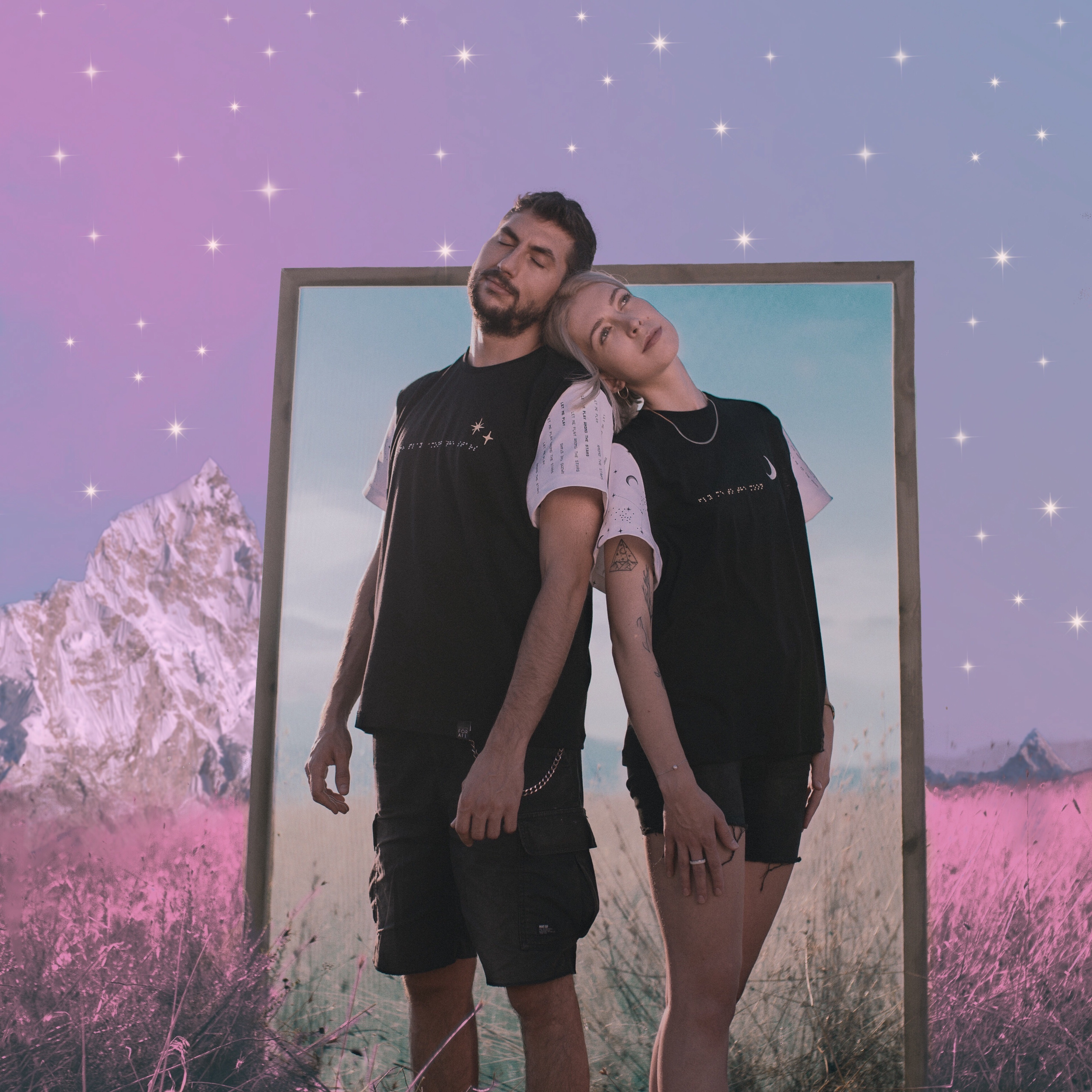 DESIGN FOR ALL: The first inclusive t-shirt collection aesthetics braille collage collage maker collageart design dreamy inclusion inclusive design inclusive fashion lifestyle lifestyle brand moonlight stars taledetail