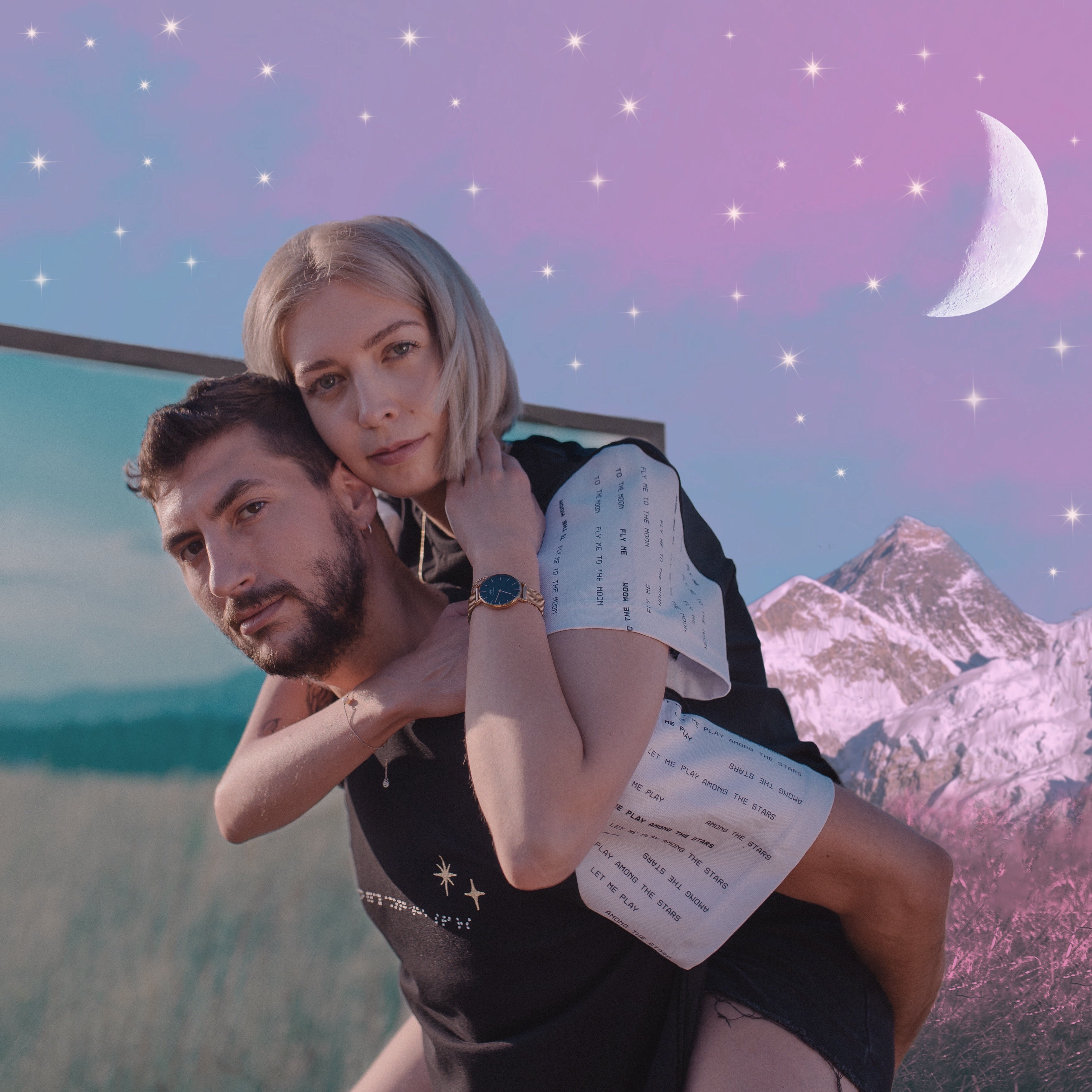 DESIGN FOR ALL: The first inclusive t-shirt collection aesthetics braille collage collage art collage maker design dreamy fashion inclusion inclusion inclusive desgin lifestyle lifestyle brand moon stars taledetail