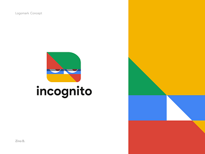 Google Chrome Incognito Browser logo/icon bold colors branding browser chrome google google design icon design iconography logo design logodesign mark minimalist minimalist logo modern design modern logo rebarand shapes sharp smallbusiness vibrant colors