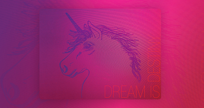 Dream is Destiny branding experimental texture vintage