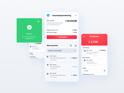 NIBC bank banking bankingapp ui ux