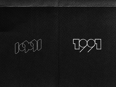 1991 exploration 1991 dribbble goodtype logo sticker typography wacom