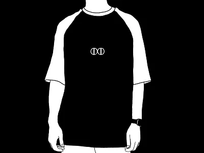 radiohead blackandwhite drawing dribbbleweeklywarmup illustration radiohead tshirt