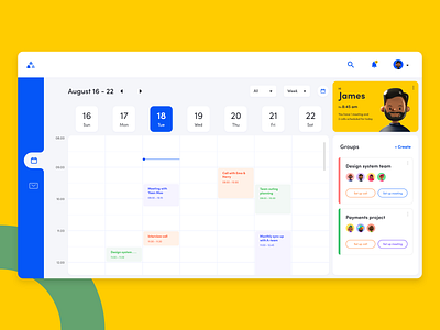 Calendar app adobe xd app app design calendar calendar app calendar design calendar ui concept design interaction design ui uiux user experience user interface ux web app web design