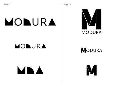 Modura Logo design branding design logo logodesign logodesignchallenge ui