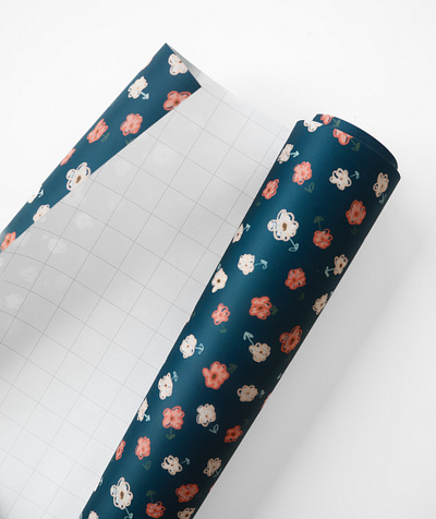 Floral Wrapping Paper birthday gift gift wrap presents wrapping paper