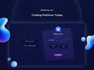 Dark Theme Web Trading App Case Study 3d app case study creative dark dark theme design design art designer dribbble graphicdesign illustration logo platform them trading ui ux web web app