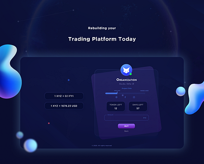 Dark Theme Web Trading App Case Study 3d app case study creative dark dark theme design design art designer dribbble graphicdesign illustration logo platform them trading ui ux web web app