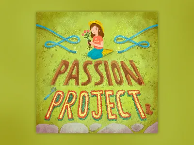 Passion Project fresco garden illustration illustrations planting