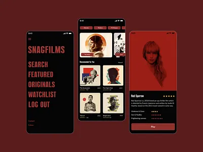 Mobile Cinema APP Redesign Concept design elegant mobile ui ui ux ui design uiux uiux design uiuxdesign uiuxdesigner ux uxui web design webdesign