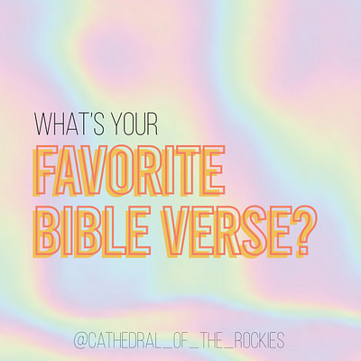 favorite bible verse - client work branding color theory design illustration social media social media design type type design typeface typography website