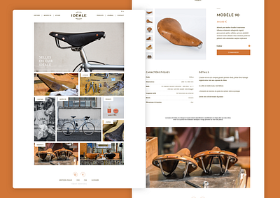 Idéale : Company page design ui ui design ux ux design web webdesign