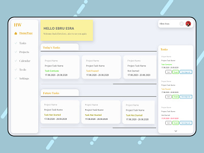 Dashboard Design dashboad design task task management ui ui dashboard uidesign