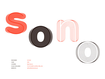 Sono - Variable Mono-Proportional Sans case study font free github minimal open source outline outlined round rounded soft stroke type design typeface typography