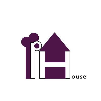 Purple House logo design logo