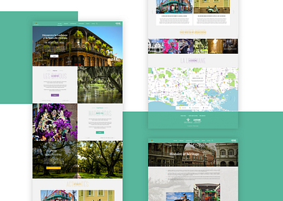 Louisiana ui ui design ux ux design web webdesign