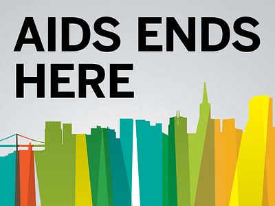 San Francisco AIDS Foundation branding design graphic design nonprofit typography video