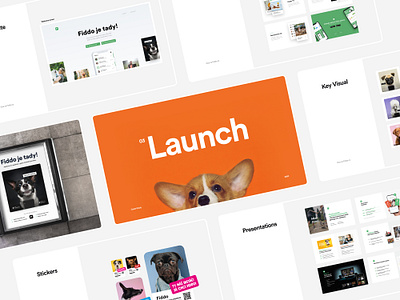 🐶 Fiddo | Dog App | Launch campaign 2020 app banners black branding dog launch logo mail microsites mobile app newsletter presentation sticket ui ux website website design websites white