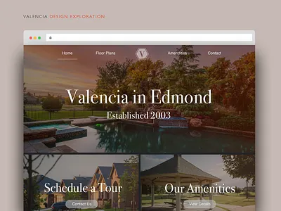 Residential Community Design Exploration community houses neighborhood page layout redesign
