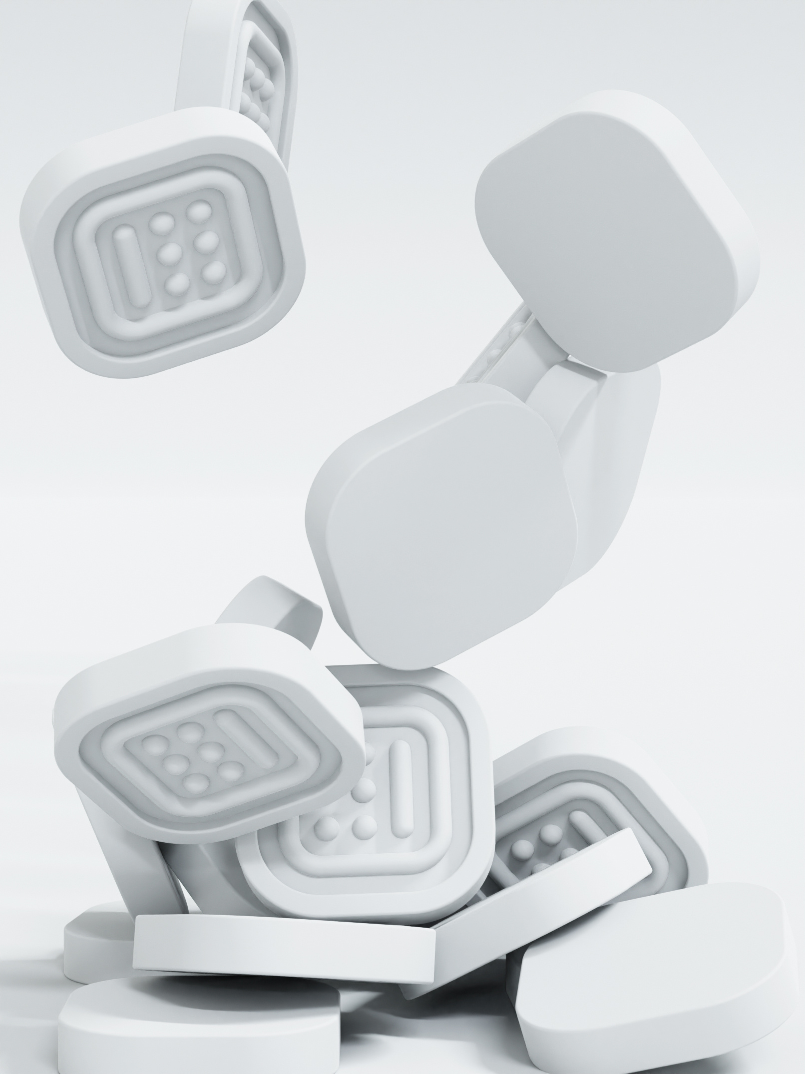 Room Reservation Icon Animation - Clay 3d 3d animation 3d icon 3d motion animation blender c4d calendar clay cycles design icon illustration ios logo motion motion graphics render ui white