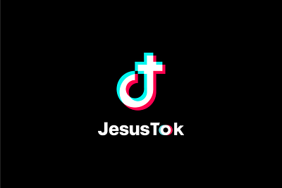 Jesus Tok branding creative design icon logo logo design social tiktok visual